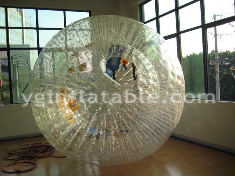 透明なインフレータブル草ボールGH072