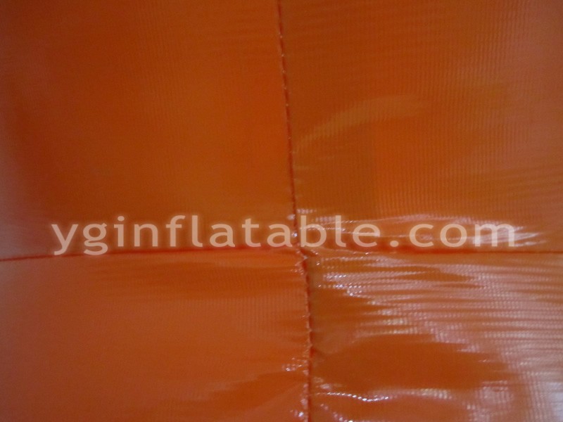 オレンジ色のインフレータブル広告アーチGA139