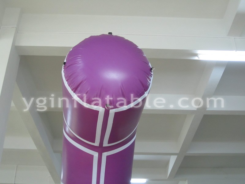 紫色の半分の広告インフレータブル アーチGA141