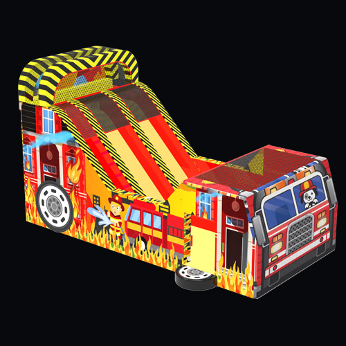 消防車のバウアップスリップアンドスライドNEW-4