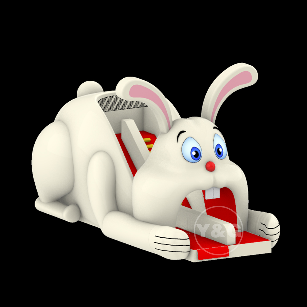 ウサギのインフレータブルスライドYGS67