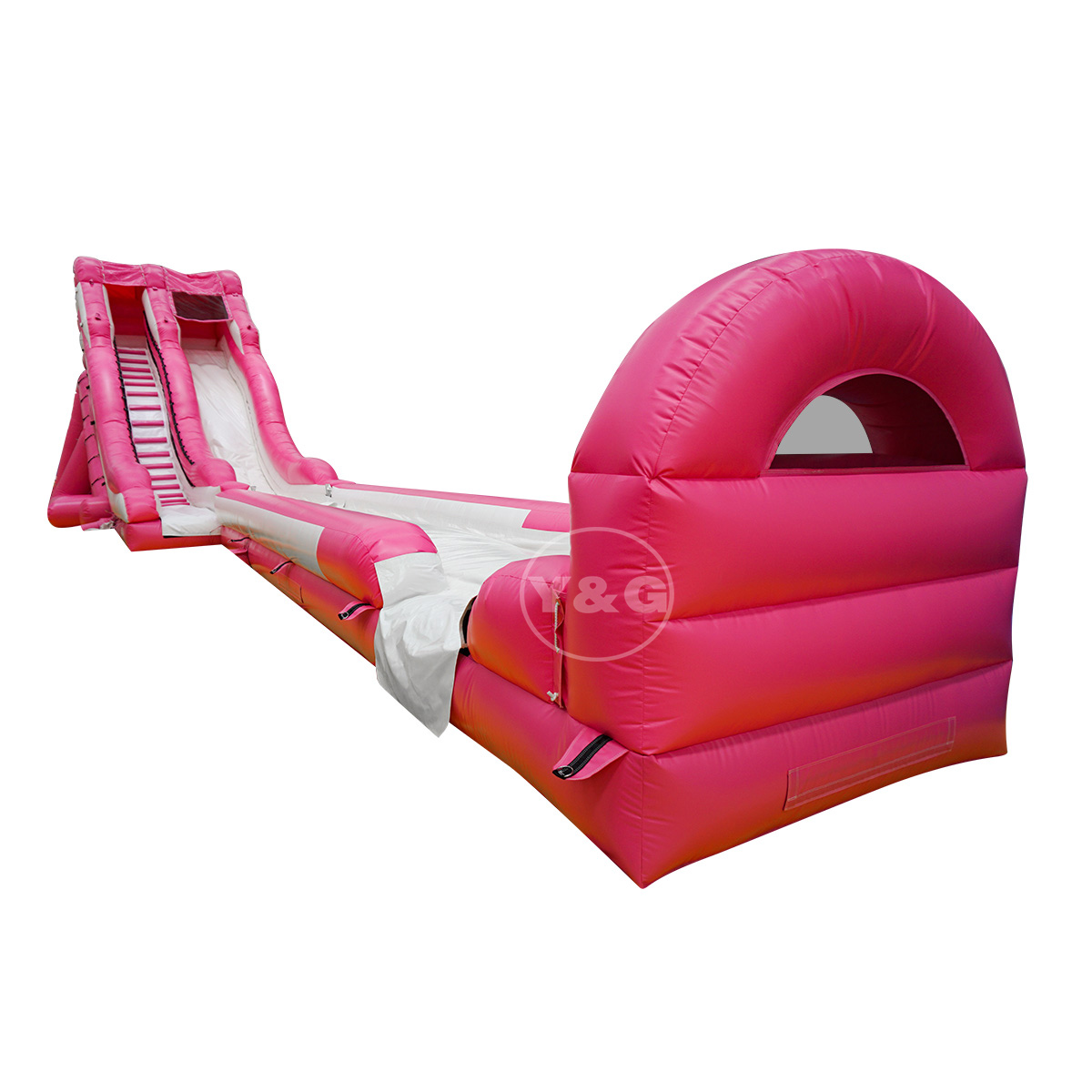 熱い販売のピンクのインフレータブル ウォーター スライドYG-97