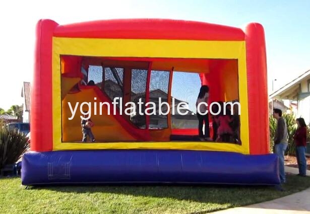 How to properly secure inflatable bounce houses