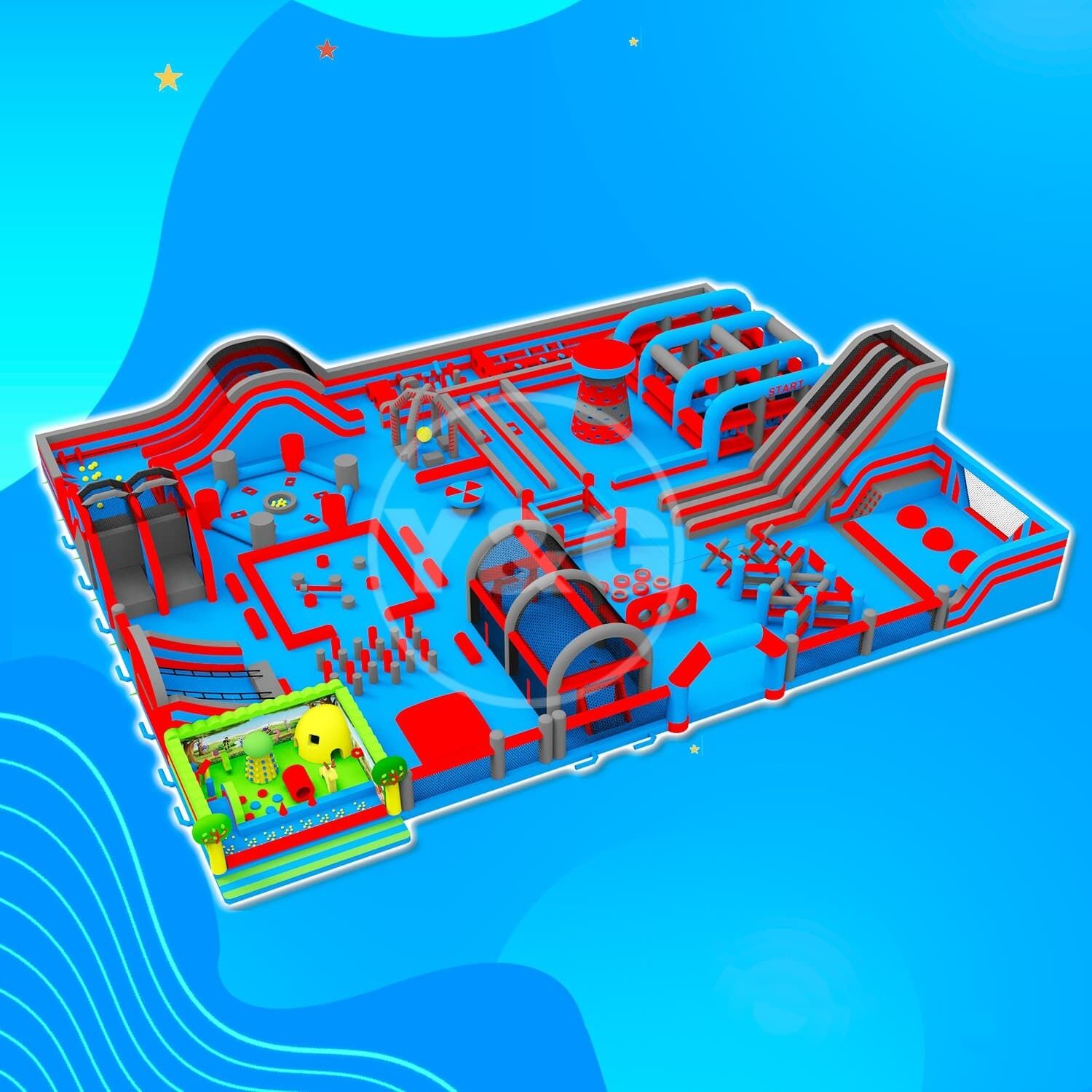 Ireland Island Indoor Bounce House ParkYGIP-17