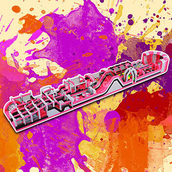 Large Inflatable Assault Course