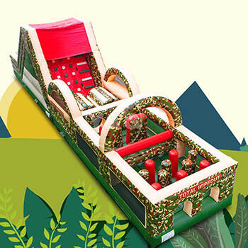 obstacle bounce house